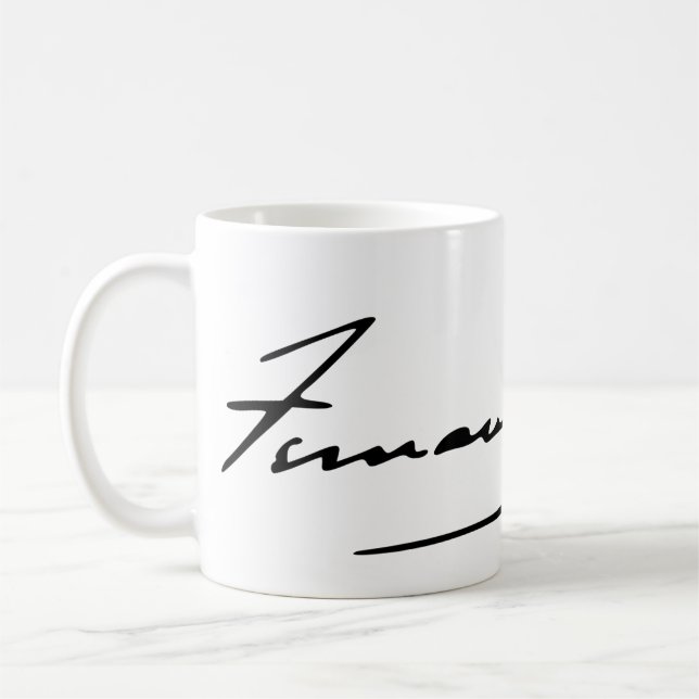Mug Signature de Fernando Pessoa (Gauche)