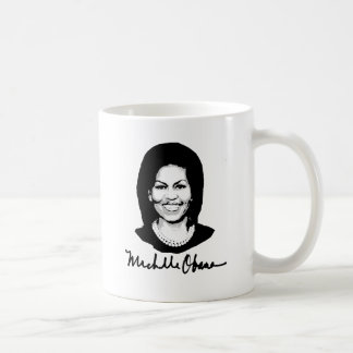MUG SIGNATURE DE MICHELLE OBAMA - .PNG