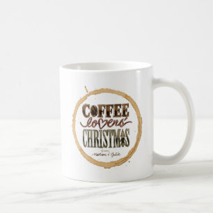Mug Signature de Noël des amateurs de café Wreath Wh