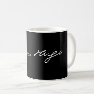 Mug signature de Victor Hugo autographe écrivain cultu