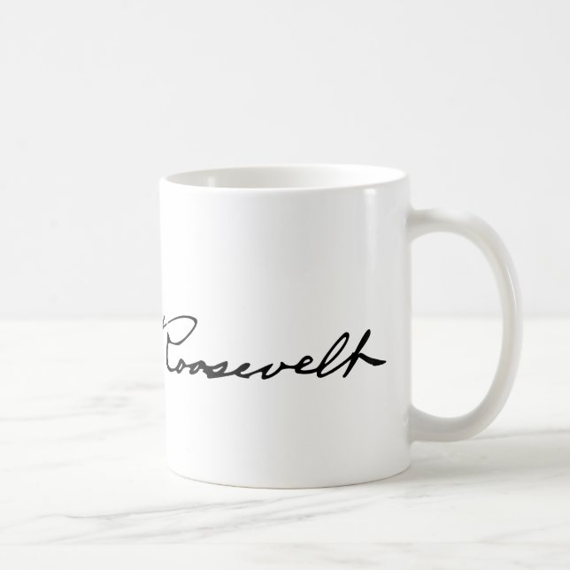 Mug Signature du Président Theodore Roosevelt (Droite)