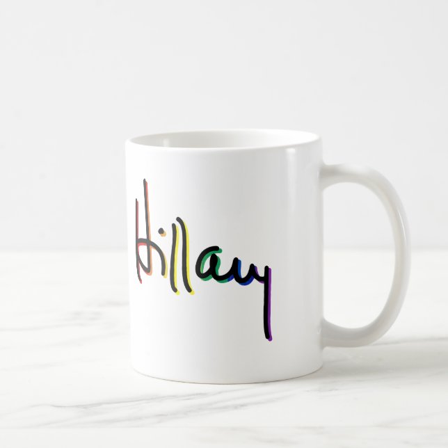 Mug Signature Hillary Clinton Fierté Arc-en-ciel - LGB (Droite)