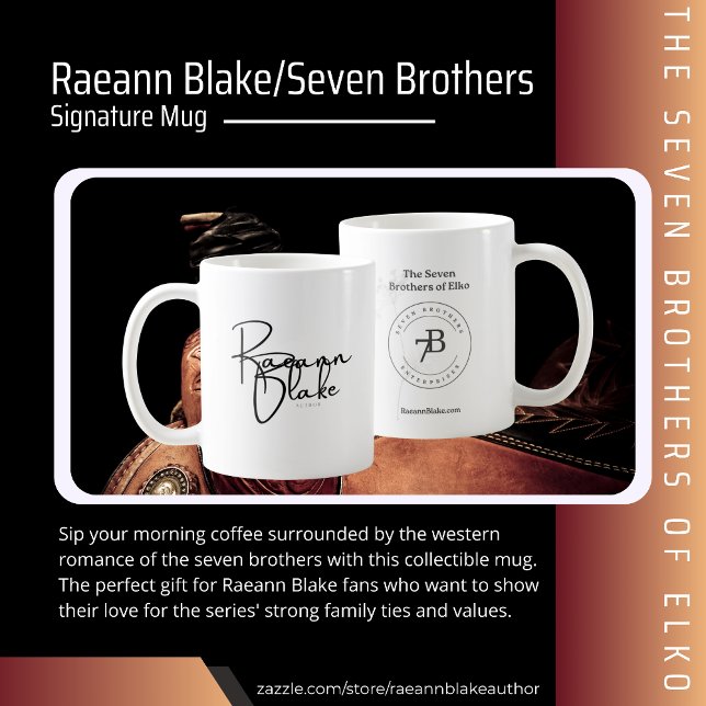 Mug Signature Raeann Blake/ Seven Brothers (Créateur téléchargé)