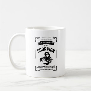 Mug signe astrologique des passionnés : Scorpion