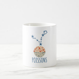 Mug signe astrologique Poissons