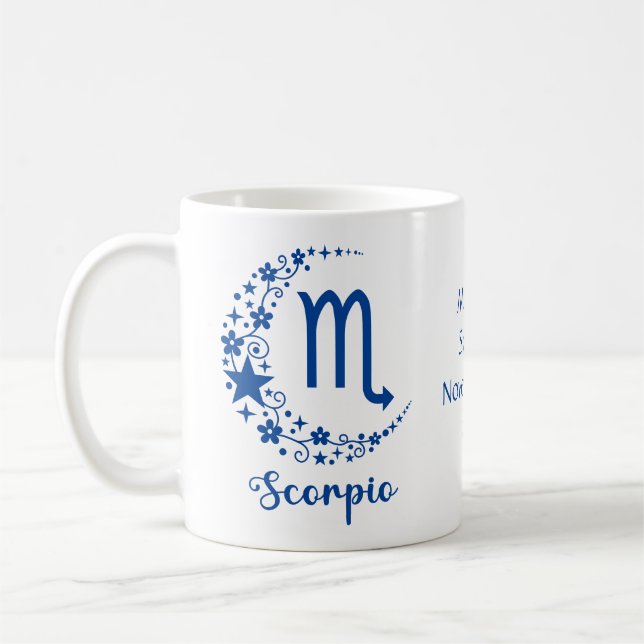 Mug Signe astrologique Scorpion Astrologie Anniversair (Gauche)