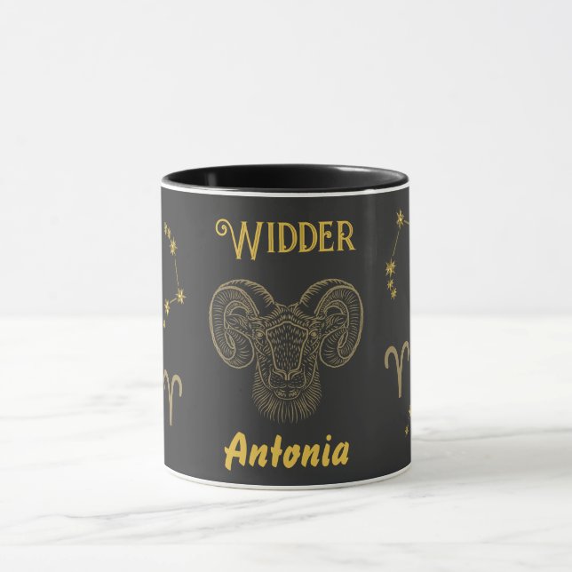 Mug Signe astrologique Widder - (Centre)