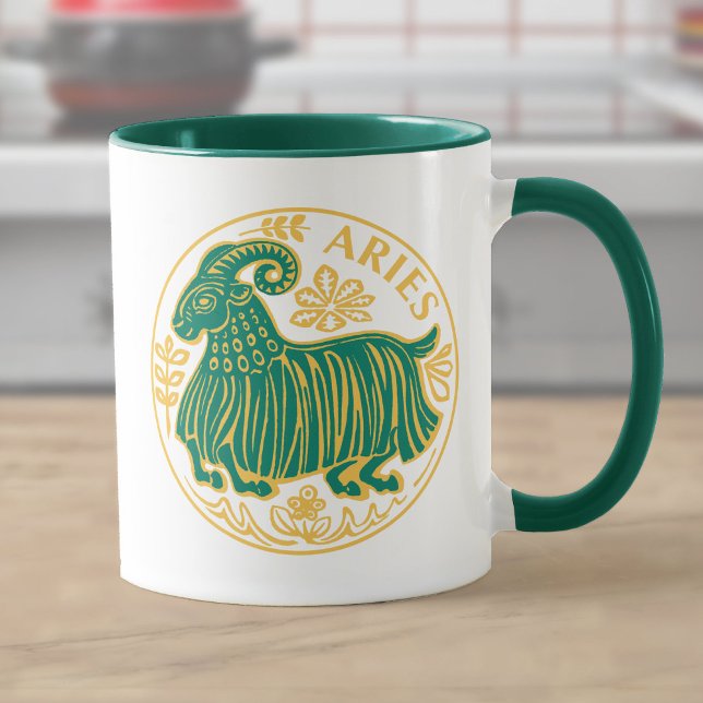 Mug Signe d'Aries du Zodiac (Créateur téléchargé)