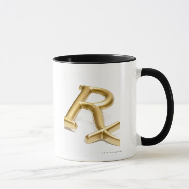 Mug Signe de drogue de Rx (Droite)