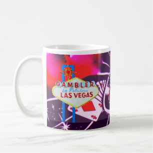 Mug Signe de Las Vegas avec les matrices et la