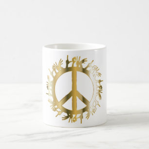 MUG SIGNE DE PAIX LOVE HANDS