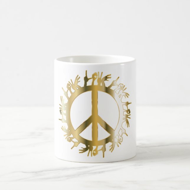 MUG SIGNE DE PAIX LOVE HANDS (Centre)