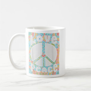 Mug SIGNE DE PAIX LOVE T Shirt 60s les années 70 Tie D