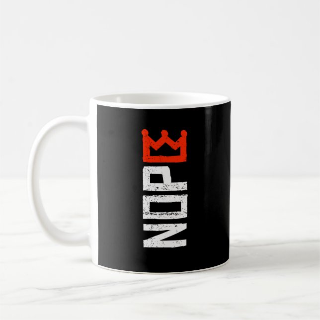 Mug Signe de protestation anti-rois Horizontal gras (Gauche)