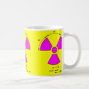 Mug signe de rayonnement
