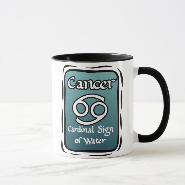 Mug Signe de zodiaque de Cancer (Droite)