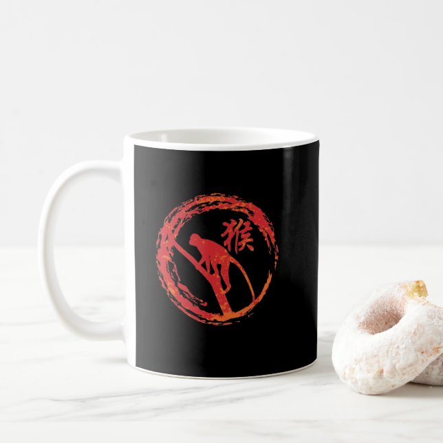 Mug Signe de zoologie chinois (Avec donut)