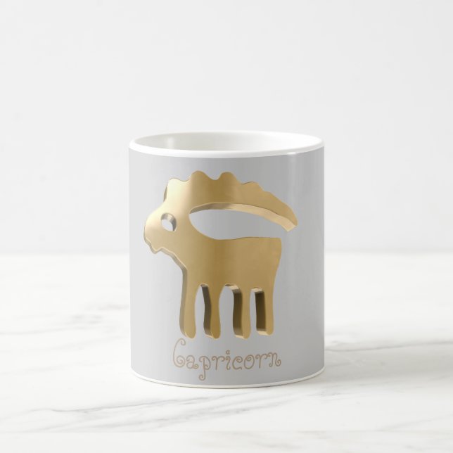 Mug Signe d'or de Capricorne (Centre)