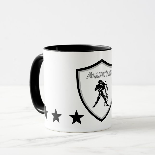 Mug signe du Verseau (Devant gauche)