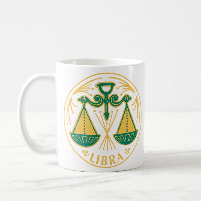 Mug Signe du zodiaque de la Balance (Gauche)