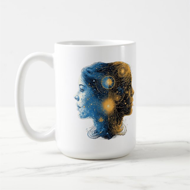 Mug Signe du zodiaque Gémeaux (Gauche)