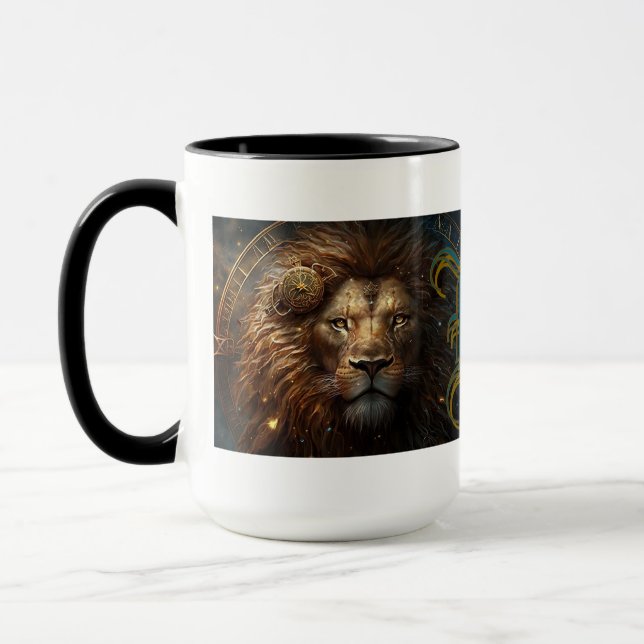 Mug Signe du zodiaque Lion (Gauche)