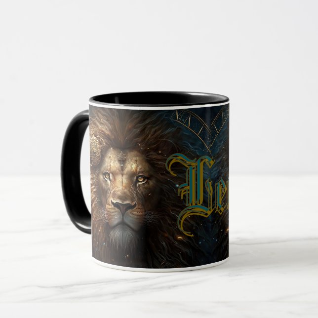 Mug Signe du zodiaque Lion (Devant gauche)