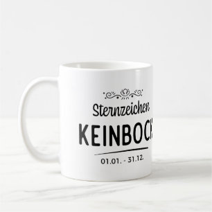 Mug Signe du zodiaque pas envie idée cadeau drôle