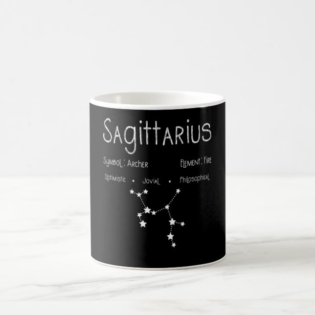 Mug Signe du zodiaque Sagittaire Constellation Astrolo (Centre)