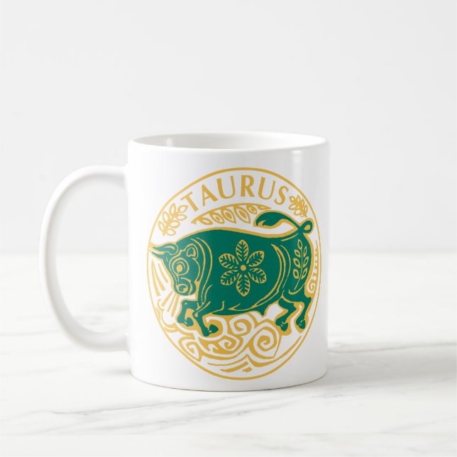 Mug Signe du zodiaque Taureau (Gauche)