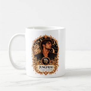 Mug Signe du zodiaque Vierge - Édition Or /Tasse pour
