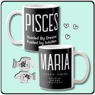 Mug SIGNE EAU Pisces Astrologie Cadeau