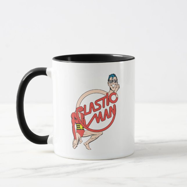 Mug Signe en caoutchouc de l'homme en plastique (Gauche)