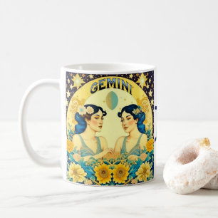 Mug SIGNE Horoscope vintage Gemini Twins Celestin