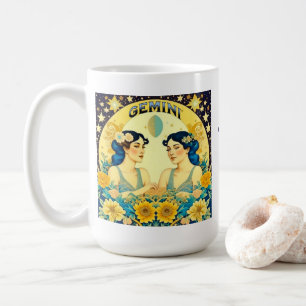 Mug SIGNE Horoscope vintage Gemini Twins Celestin