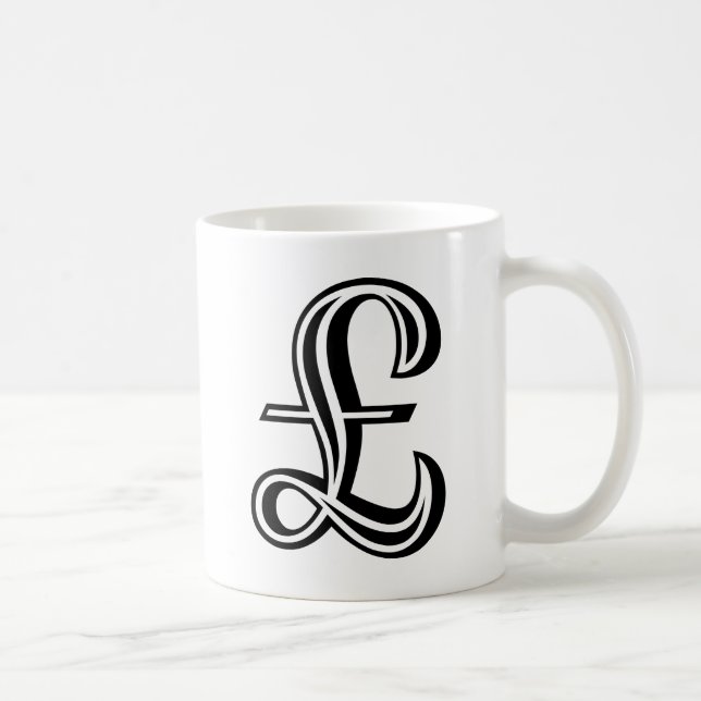Mug Signe Livre - Noir (Droite)