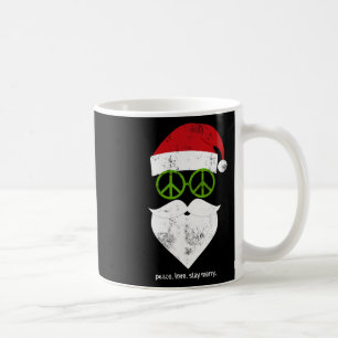 Mug SIGNE Super de Paix Hippie Père Noël Noël drôle