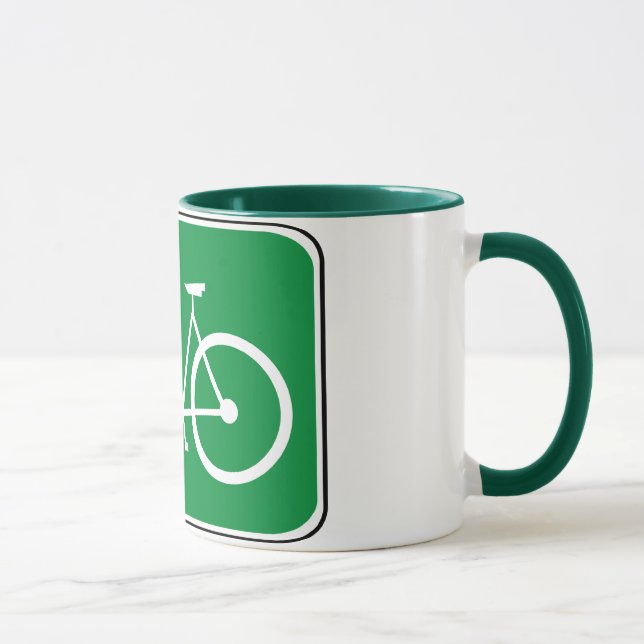 Mug Signe vintage de vélo (Droite)