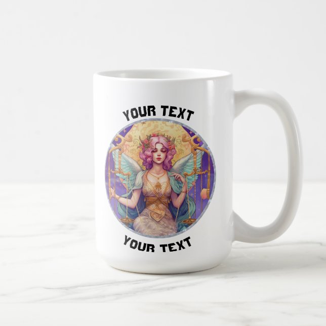 MUG SIGNE ZODIAC LIBRA PERSONNALISÉE (Droite)