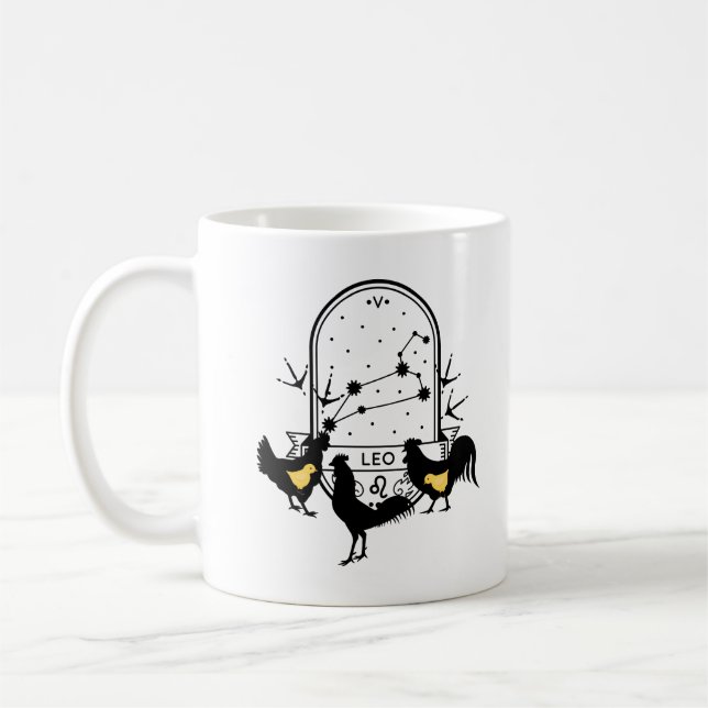 Mug Signe zodiaque et animaux de compagnie corresponda (Gauche)