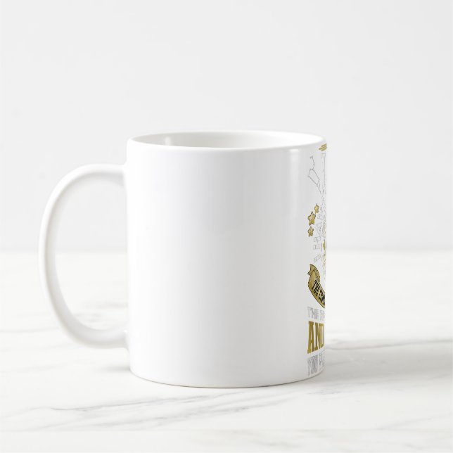 Mug SIGNE Zodiaque Funny Leo A 3 Côtés Graphique (Gauche)