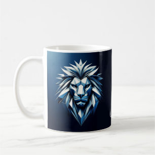 Mug Signe zodiaque LEO, motif géométrique, apparence m