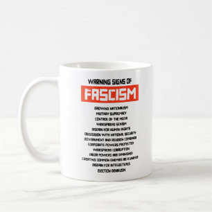 Mug Signes d'alerte précoce du fascisme