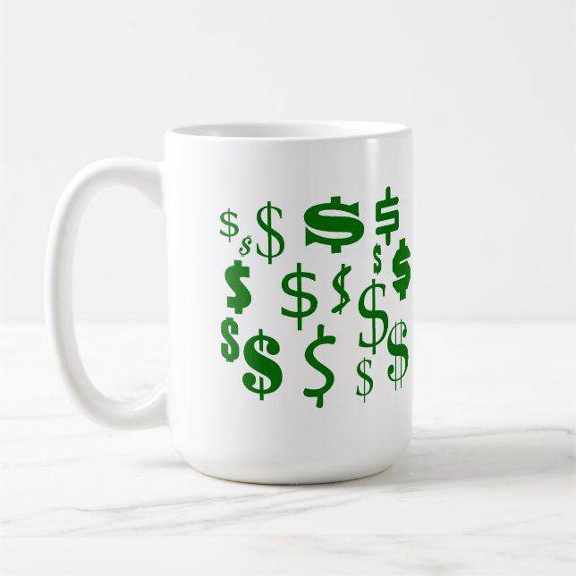 Mug Signes dollar (Gauche)