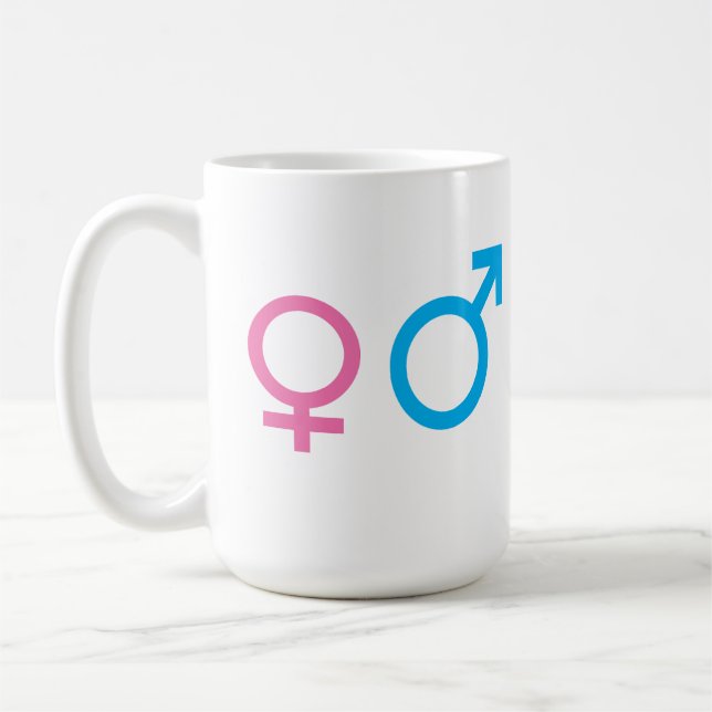 Mug Signes masculins et féminins (Gauche)