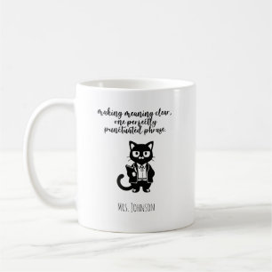 Mug Signification claire Phrase parfaitement ponctuée