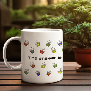 Mug Signification de la vie 42 cupcakes