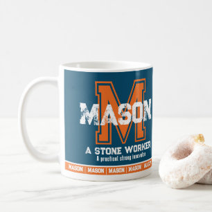 Mug Signification du nom Mason monogramme sportif oran