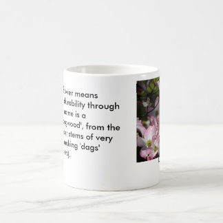 Mug Signification en nature : Fleur de cornouiller