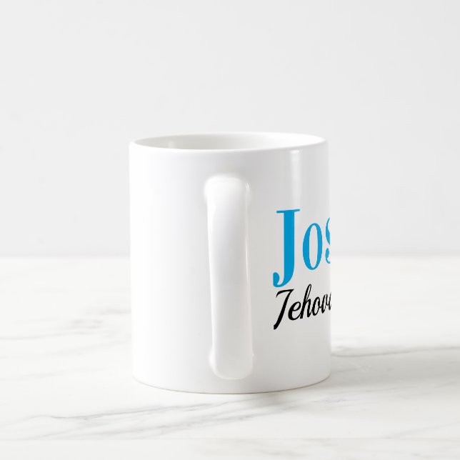 Mug Signification personnalisée du nom Joseph (Poignée)